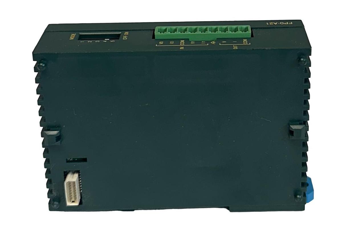 Used MATSUSHITA ELECTRIC FP0-A21-A / AFP0480-A NAiS FP0 ANALOG I/O UNIT 24V USNP