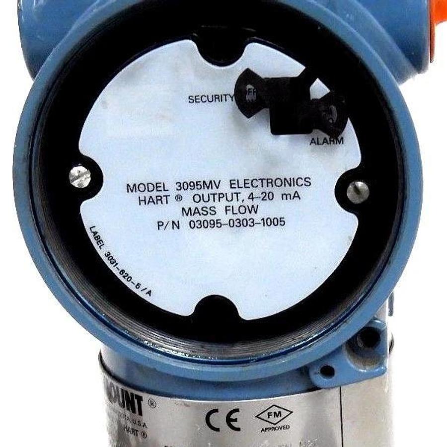 Used Rosemount 3095 MA2CABA11AA011BB Mass Flow Transmitter w/ 03095-0045-2812 Module