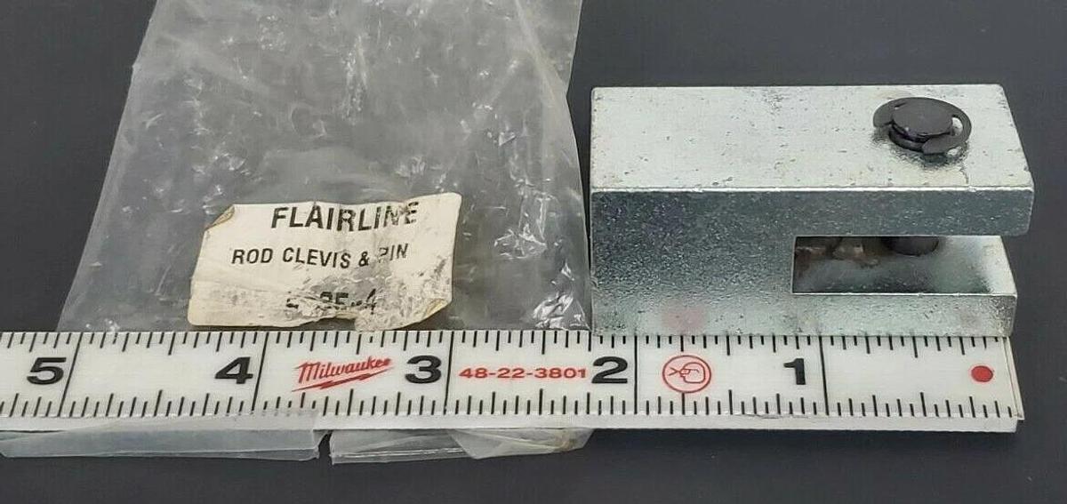 NEW FLAIRLINE 2-35-4 ROD CLEVIS & PIN 2354
