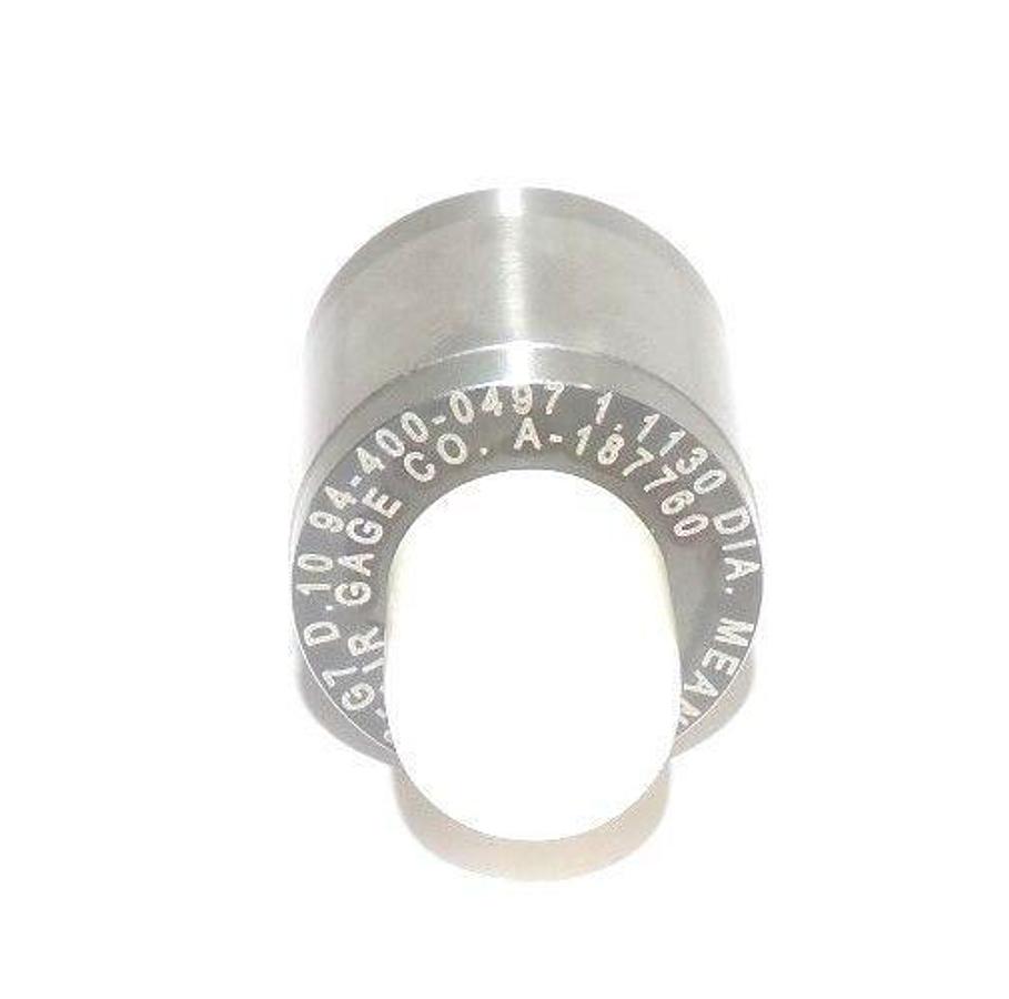 Used NEW MEAN AIR GAGE CO. 68025163-G7 PLUG GAGE 94-400-0497 1.1130 DIA. A-187760