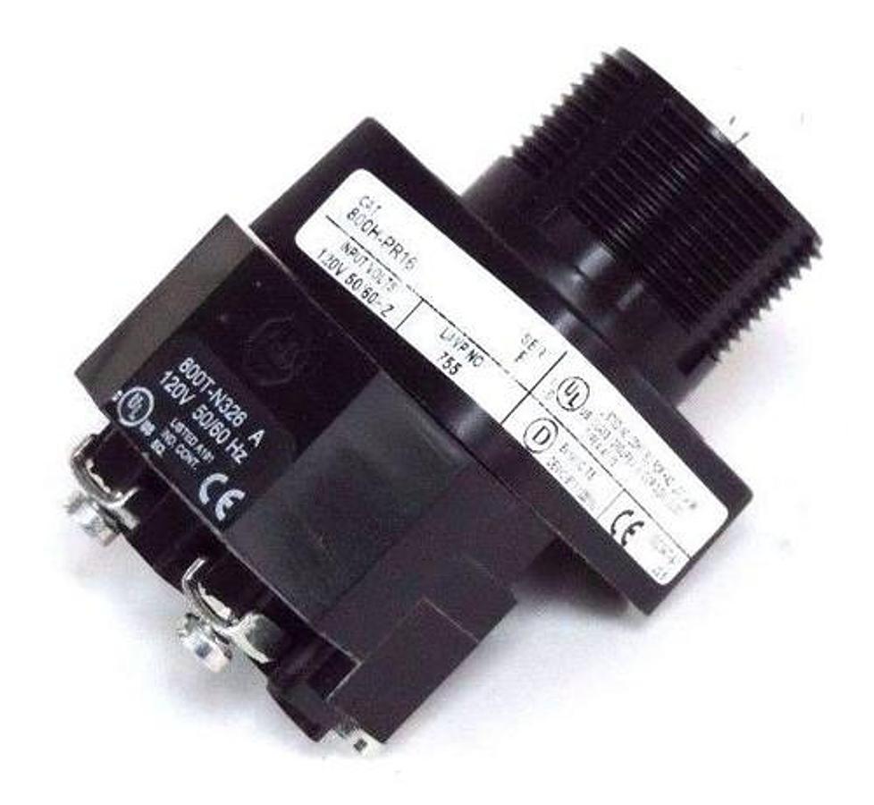 Used NIB ALLEN BRADLEY 800H-PR16 PILOT LIGHT SER. F W/ 800T-N326 COIL SER A