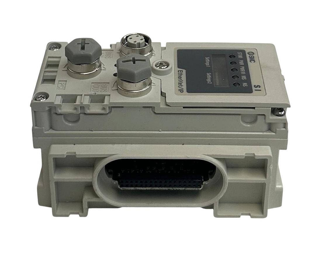 Used SMC EX600-SEN3 / EX600SEN3 SERIAL INTERFACE UNIT EtherNet/IP 24VDC FIELDBUS NSFS