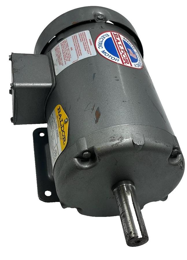 Used Baldor Reliance M3546T General Purpose Motor 1HP, 1725RPM, 3PH, 60Hz, 56T Frame