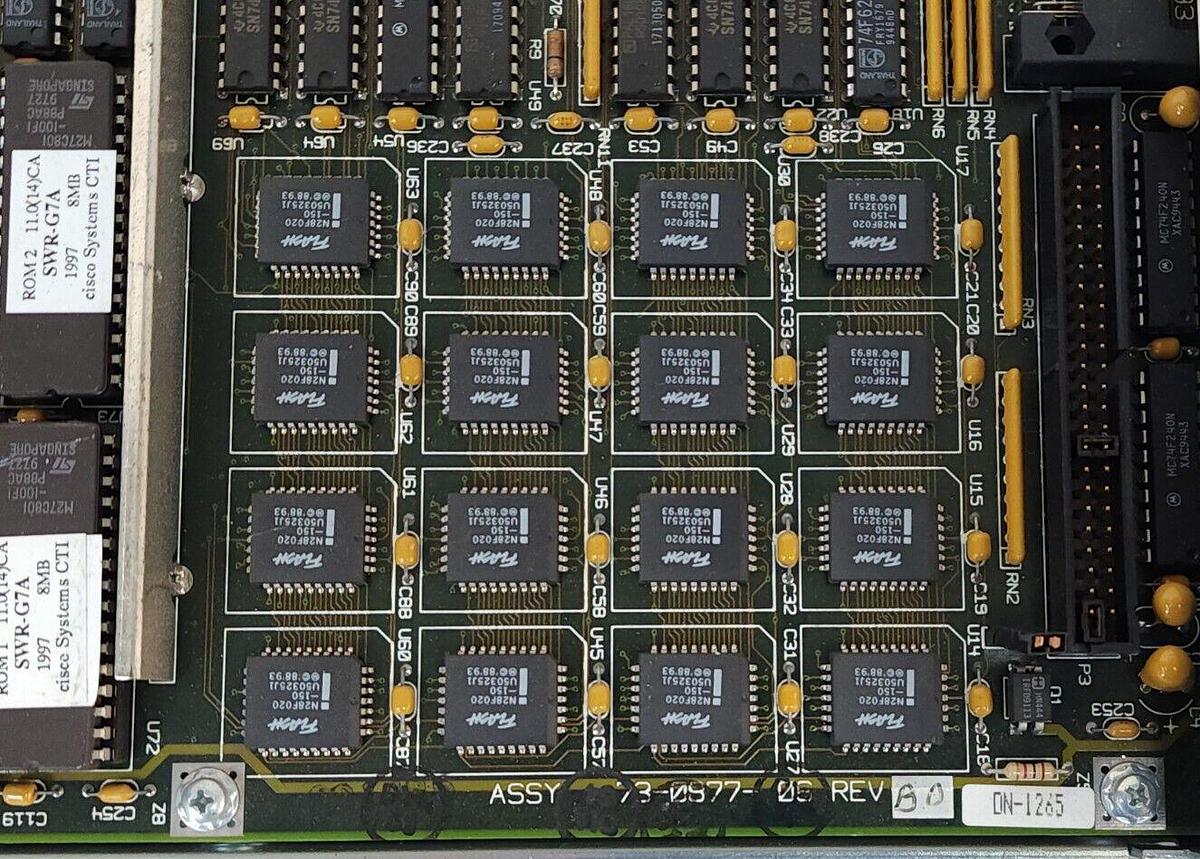 Used CISCO SYSTEMS 73-0877-06 / 73087706 ROUTE PROCESSOR REV. B0