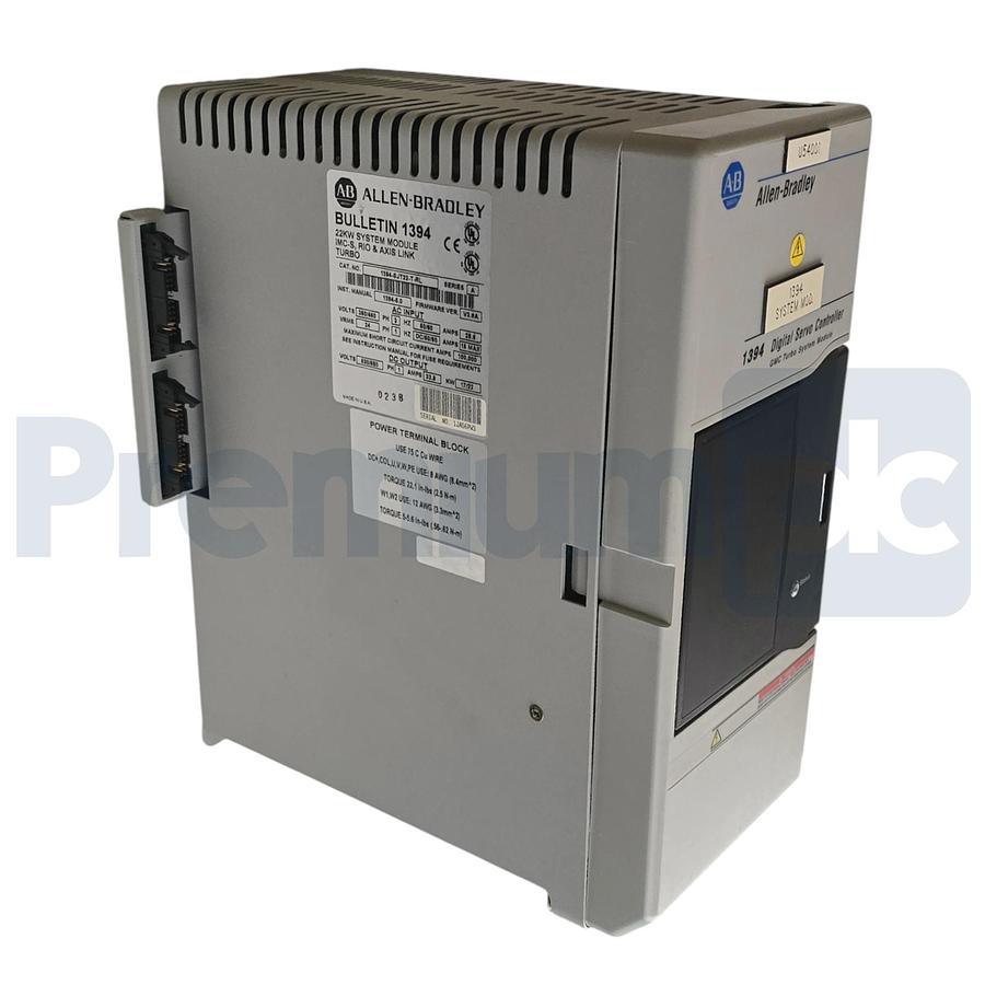 Used Allen Bradley 1394-SJT22-T-RL /A GMC Turbo System Module 22kW 360-480VAC 3P USPI