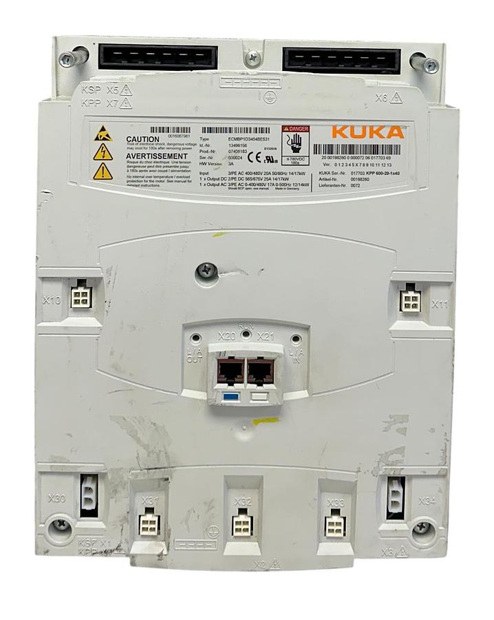Used For Parts KUKA ECMBP1D3404BE531 / 13496156 / KPP 600-20-1x40 POWER PACK DRIVE