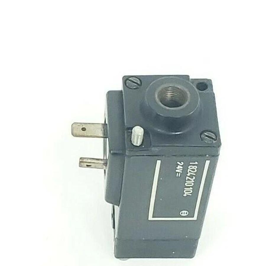 Used BOSCH 1824210104 SOLENOID VALVE COIL 24V (MISSING SCREW)