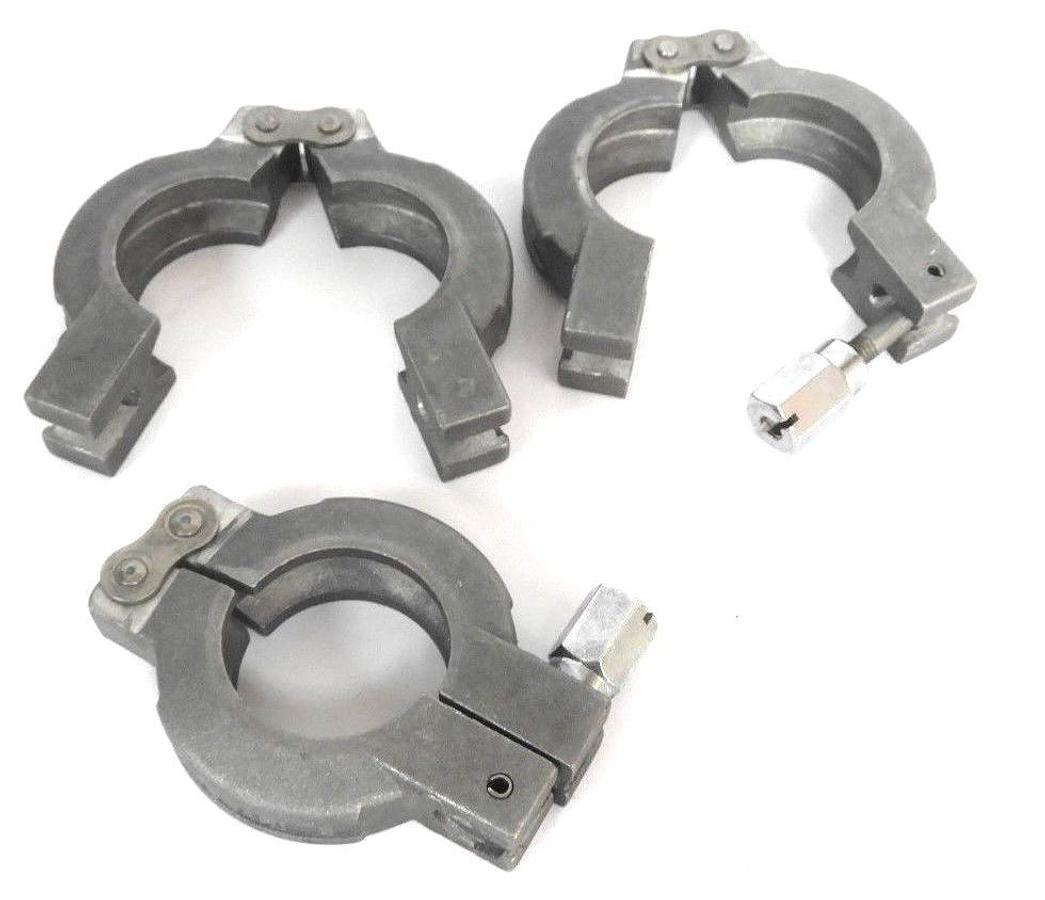 Used LOT OF 3 NEW FEDEGARI GR2755000 CLAMPS, AUTOCLAVE, SIZE 5