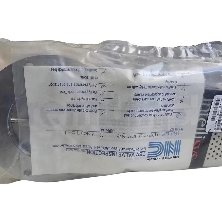 Used Nor-Cal TBV-IQA-400-ISO-100-S03 Intellisys Butterfly Valve 4" 94-G-VAC-VLV-610