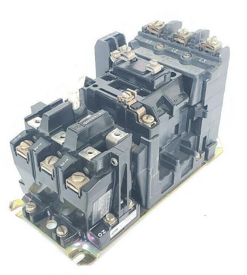 Used ALLEN BRADLEY 509-BOD SIZE 1 STARTER SER. B W/ CB236 COIL 42185-800-01, 595-A B