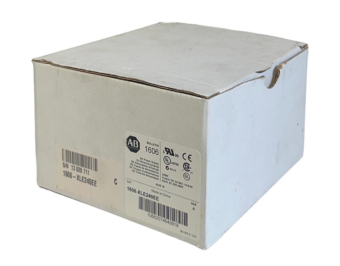 Used NEW ALLEN BRADLEY 1606-XLE240EE /A BULLETIN 1606 DC POWER SUPPLY 240W NSMP