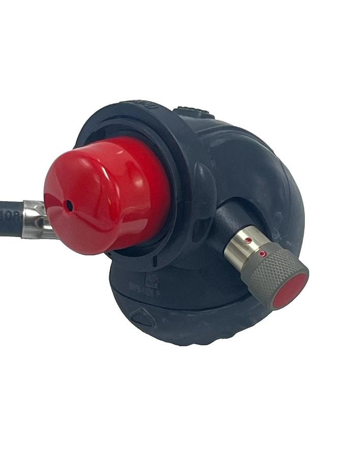 Drager Draeger FPS7000 NFPA Lung Demand Valve (LDV) 470 Hose c/w plug - 3355679