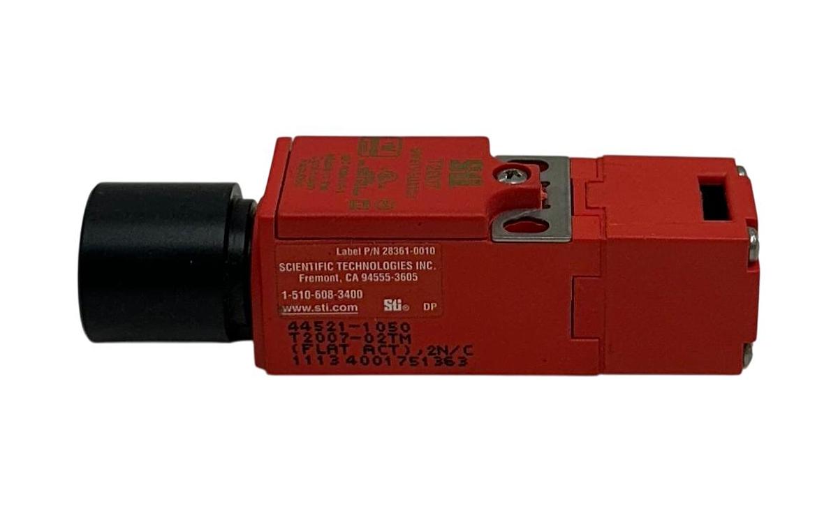 Used SCIENTIFIC TECHNOLOGIES STI 44521-1050 / T2007 SAFETY SWITCH T2007-02TM USNP