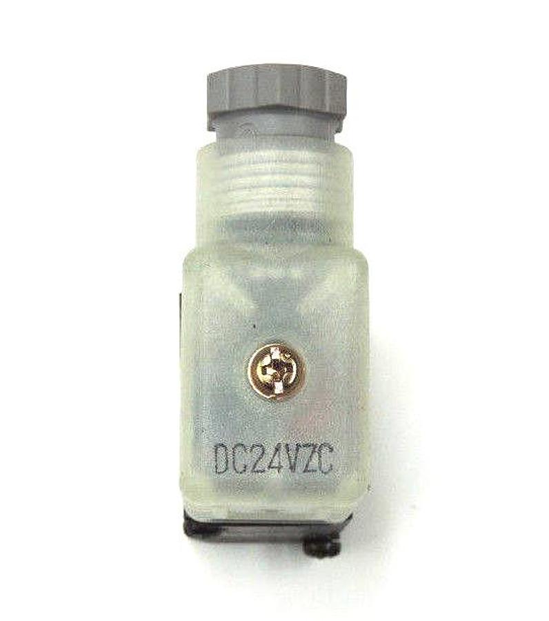 Used LOT OF 2 HIRSCHMANN DC24VZC CABLE SOCKETS 24VDC