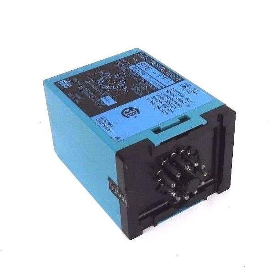 Used IDEC RTE-PF1 ELECTRONIC TIMER 120V, 50/60HZ, 0-10S, RTEPF1
