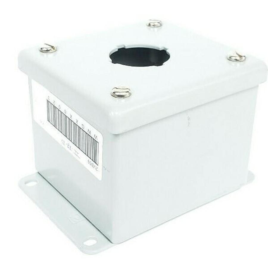 Used NEW HOFFMAN 2VB59 PUSHBUTTON ENCLOSURE PBGX1 E1PB NEMA 12, 13