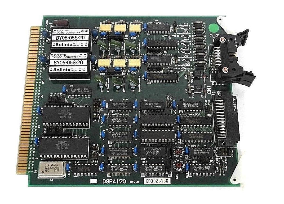 Used MTT DSP4170 REV. B BOARD KD0023130, BELLNIX BY05-05S-20 CONVERTERS