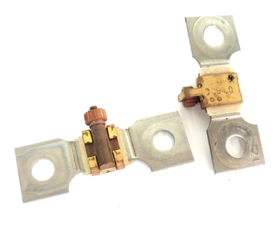 Used LOT OF 2 SQUARE D CC94.0 HEATER ELEMENTS CC940