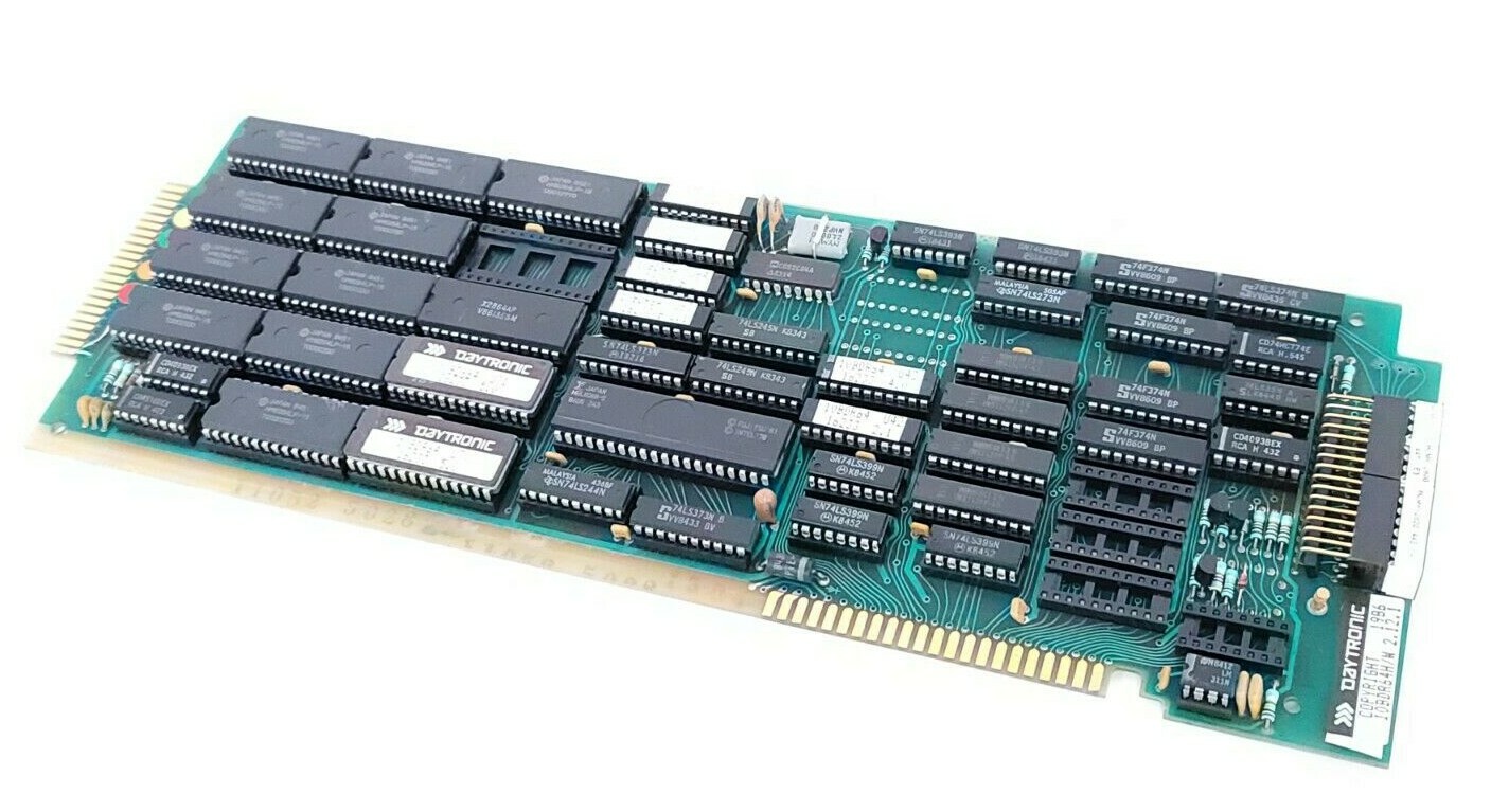 Used DAYTRONIC 10BDR64 H/W 2.21.1 HISTORY PC BOARD
