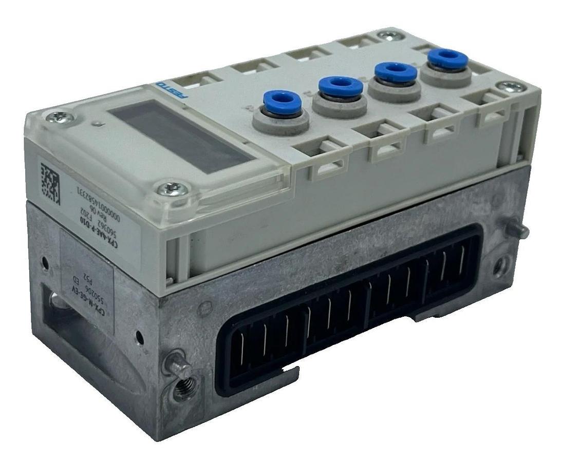 Used Festo CPX-4AE-P-D10 REV 06 (560362) Pressure Sensor Module | CPX-M-GE-EV Block