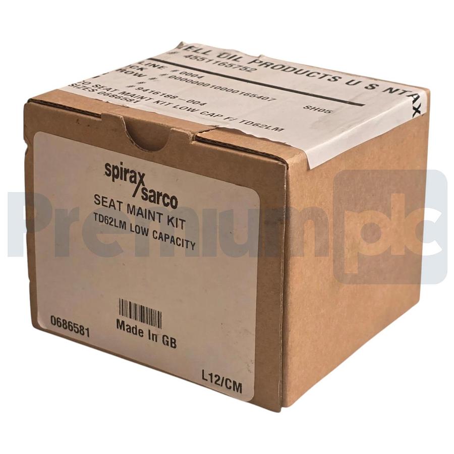 Spirax Sarco 0686581 Seat Maintenance Kit for TD62LM 1/2"-1" Steam Traps NSMP