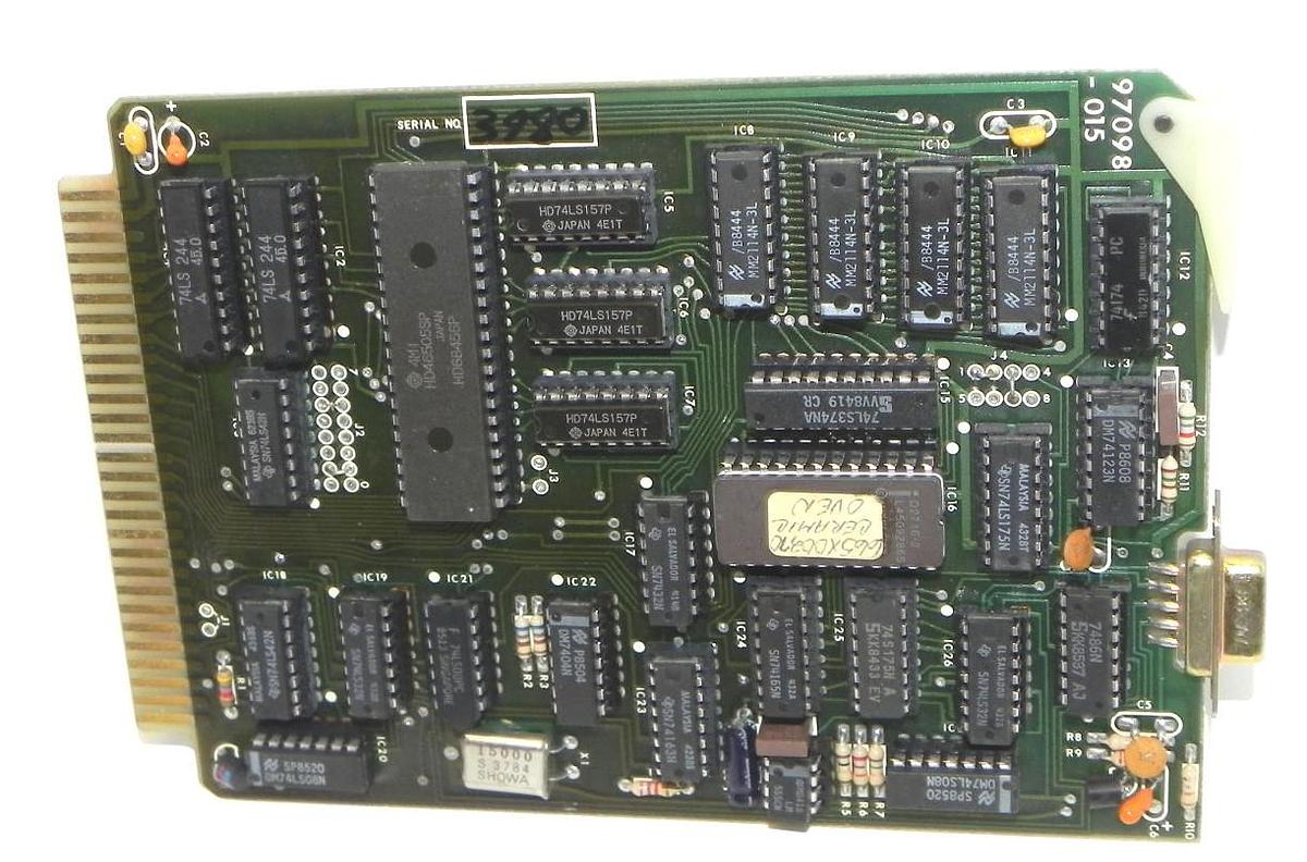 Used GD CALIFORNIA INC PROLOG 97098-015 PC COMPUTER BOARD 97098015