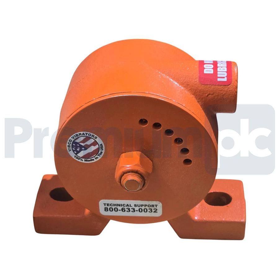 VIBCO VS-320 Pneumatic Turbine Vibrator 600lb Force 6000 VPM 3/8 NPT 80PSI NSMP