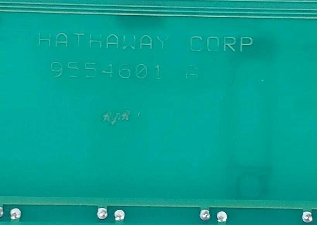 Used HATHAWAY 95545-02 4MB RAM BOARD 9554502, 9554601 A