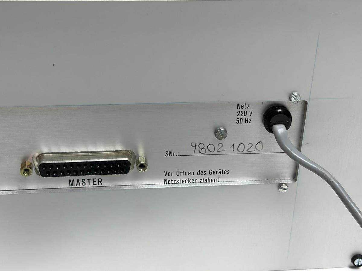 Used Tigra Industrie Electronic CAS-4 Four Channel Multiplexer 19" Rackmount 230V