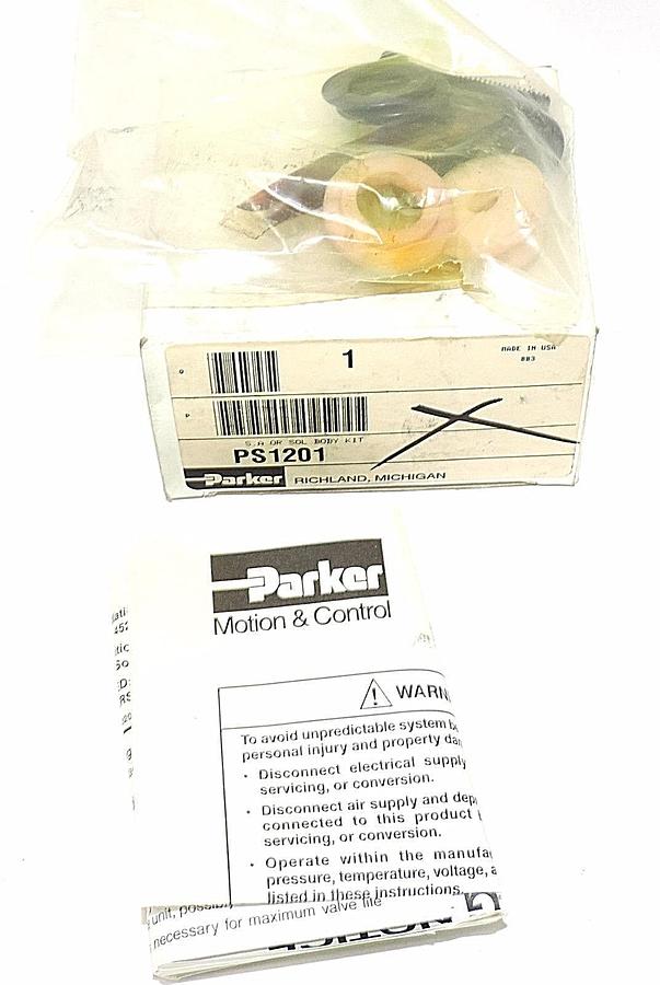 NIB PARKER PS1201 SOLENOID VALVE REPAIR KIT