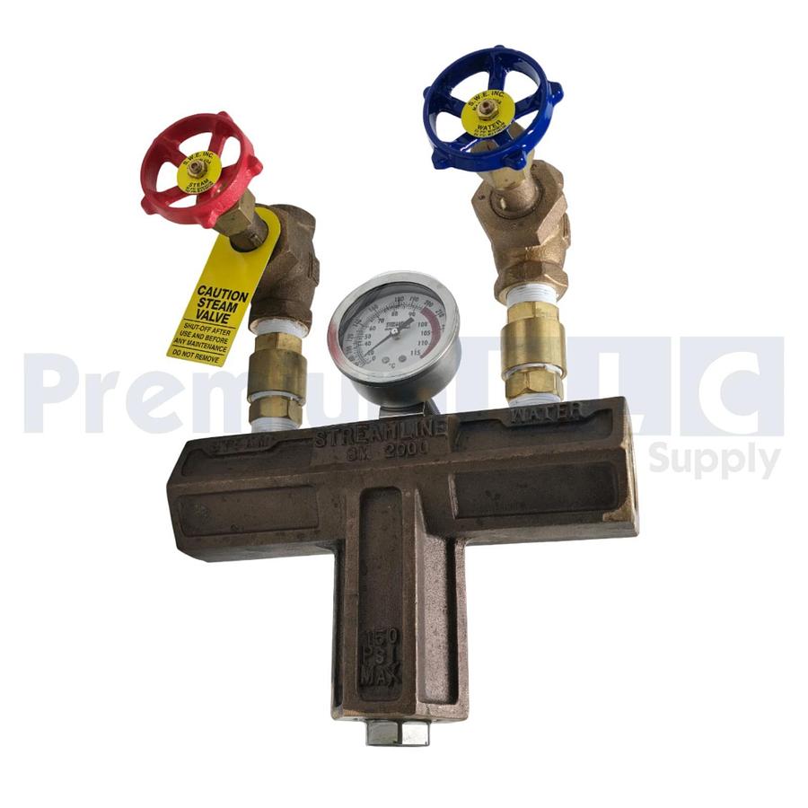STREAMLINE STEAMASTER 2000 SM-2000 / STM2000N BRONZE MIXING STATION 150PSI NSNP