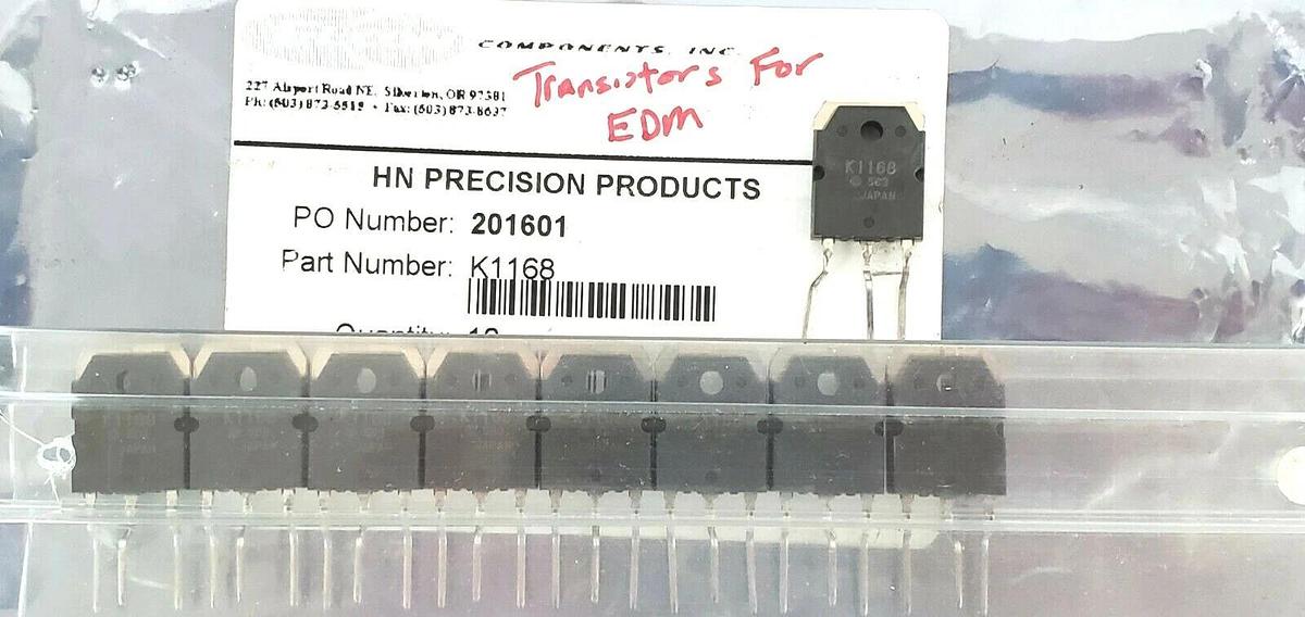 LOT OF 9 NEW HITACHI K1168 SEMICONDUCTORS