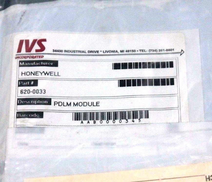 Used REPAIRED HONEYWELL 620-0033 PLDM DRIVER MODULE CARD PARALLEL LINK REV J 6200033