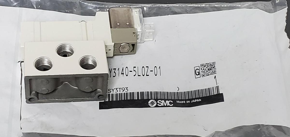 NEW SMC SY3140-5LOZ-01 SOLENOID VALVE SY31405LOZ01, 24VDC
