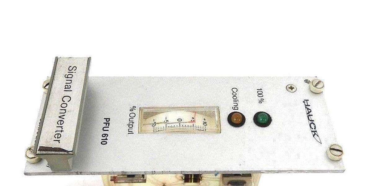 Used KROM SCHRODER HAUCK PFU-610 SIGNAL CONVERTER 84392020, A3486, 112186 - REPAIRED
