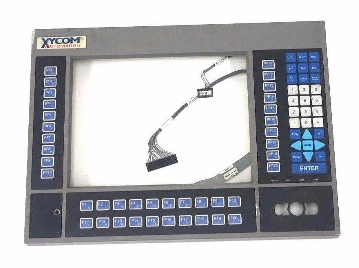 Used XYCOM 3512-KPM 12.1 INCH COLOR OPERATOR INTERFACE PANEL & KEYPAD