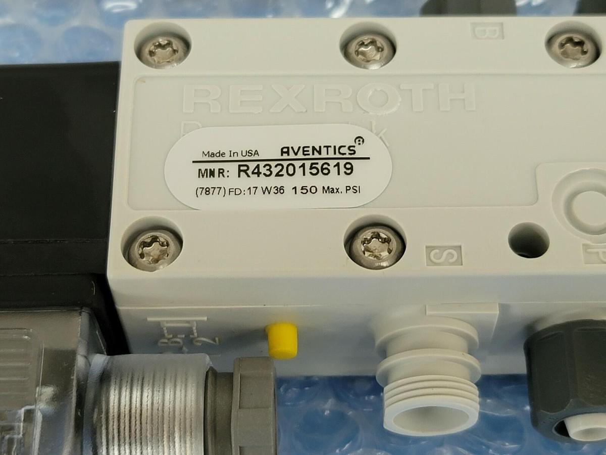 NIB BOSCH AVENTICS R432015619 740 VALVE 24V DC 2.1W COIL