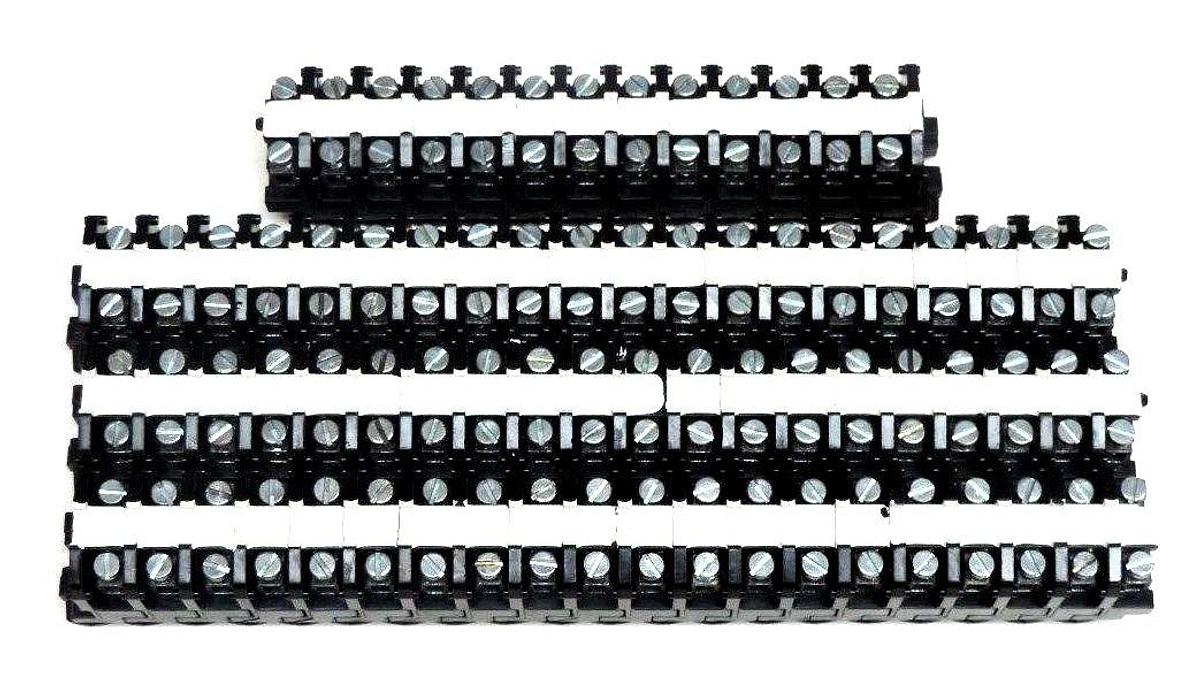 Used LOT OF 75 NIB BUCHANAN MEDIUM DUTY 300V TERMINAL BLOCKS