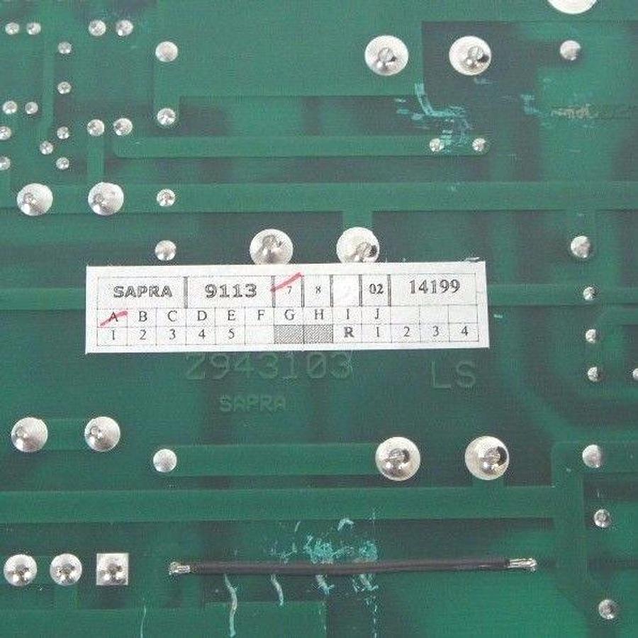Used NEW SAPRA Z943103 AUTOCLAVE DIGITAL INPUT BOARD