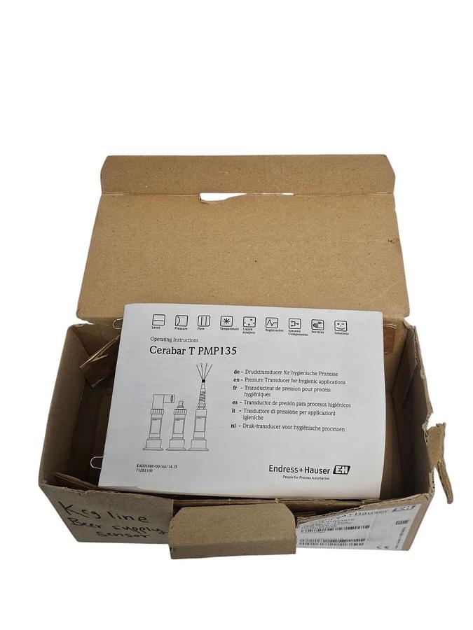NIB ENDRESS + HAUSER CERABAR T PMP135-A2G01A1S PRESSURE TRANSDUCER