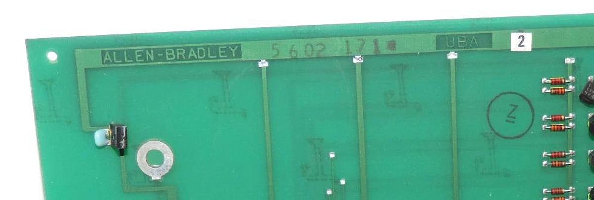 Used ALLEN BRADLEY 634275-90 PC BOARD UBA-2, 634275-REV-6