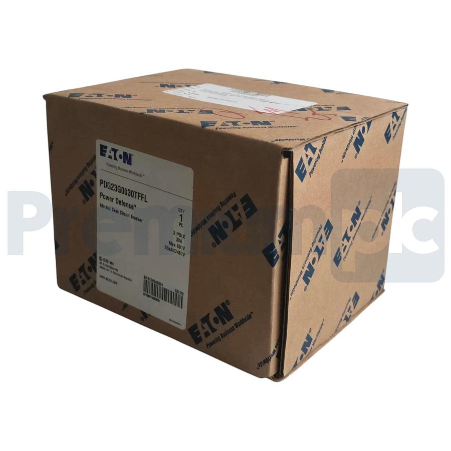 Eaton PDG23G0030TFFL PDG2 Power Defense 3P 30A 480V 35kAIC Circuit Breaker NSMP