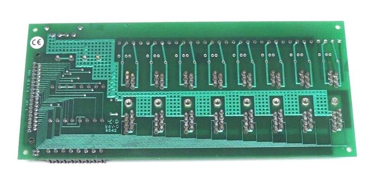 Used COMPUTER BOARDS INC ISO-RACK08 PC BOARD REV 1 94V-0 9642