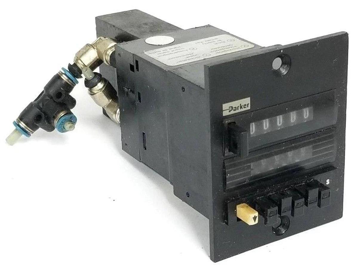 Used PARKER PCM-A11 TIMER W/MANUAL RESET 1SEC-27HR PCMA11