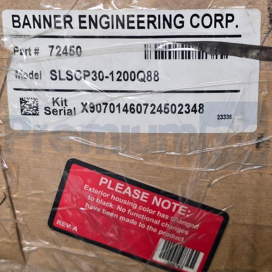 Used Banner SLSCP30-1200Q88 Cascade Light Curtain Pair Kit 30mm x 1200mm 72450 NSMP