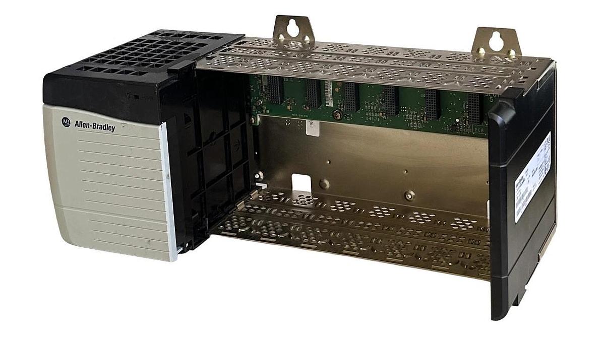 Used ALLEN BRADLEY 1756-PA72 /B ControlLogix AC POWER SUPPLY 1756-A7 /B 7-SLOT RACK