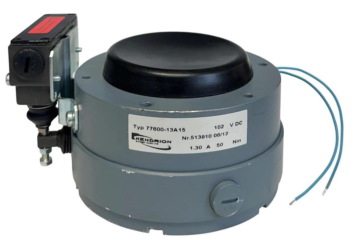 Used KENDRION 77600-13A15 / 7760013A15 ELECTROMAGNETIC BRAKE 102V/1/1/5NM/35MM USNP