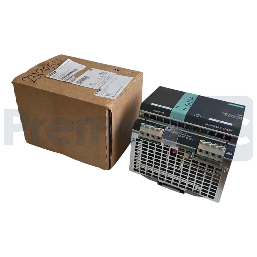 Siemens 6EP1436-3BA00 SITOP Modular Power Supply 3Ph 400-500VAC 24VDC 20A NSMP
