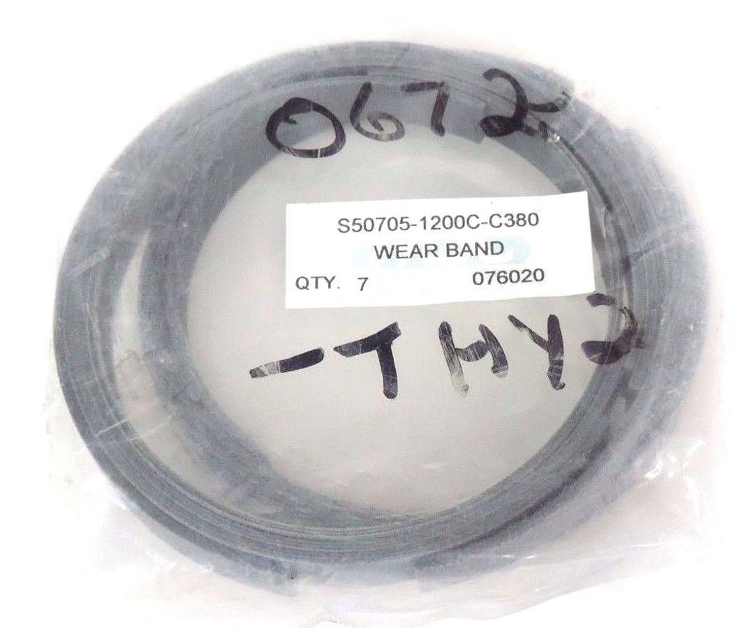 Used NEW MSC S50705-1200C-C380 WEAR BAND S507051200CC380, QTY: 7
