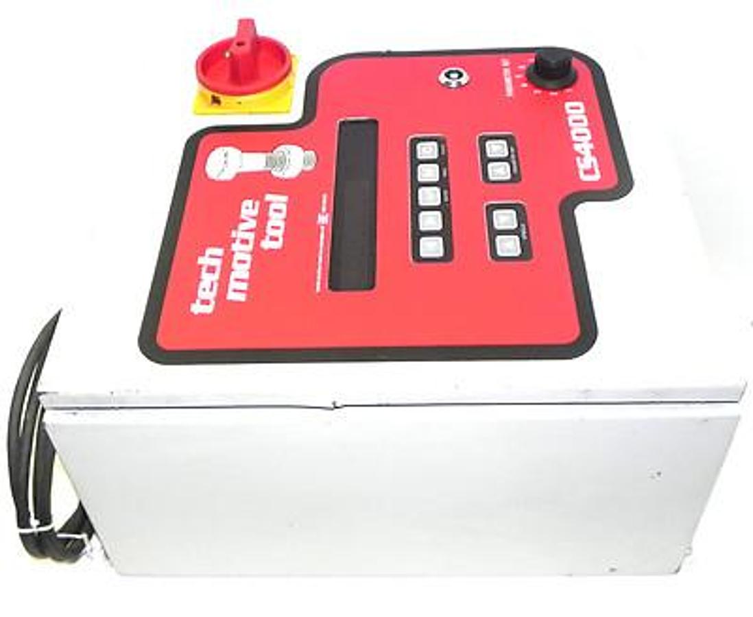 Used TECH MOTIVE TOOL CS4000 CONTROLLER C4000B01K01C W/ 49-4100-03C5 SERVO CONTROL